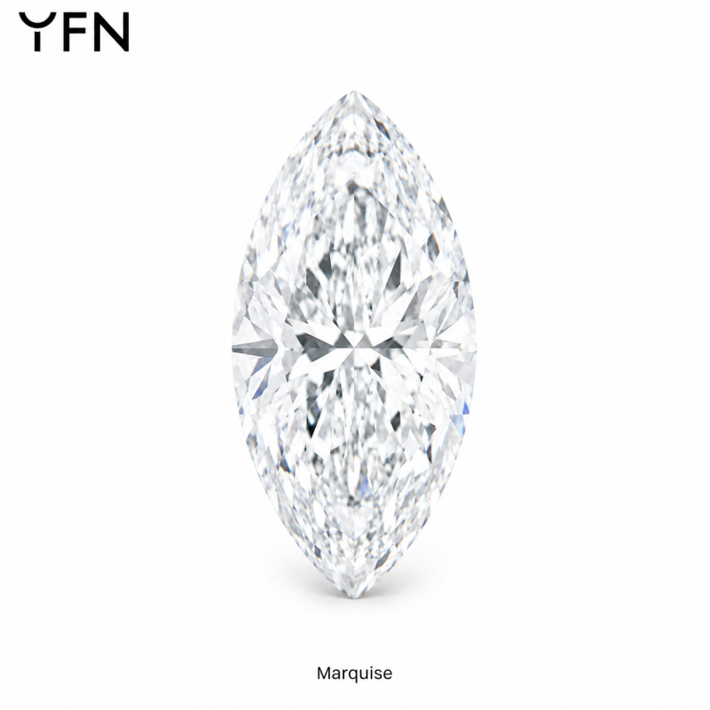 Diamante suelto cultivado en laboratorio, talla marquesa, de 0,5 a 6 quilates, color D, pureza VVS1, certificado por IGI.-6