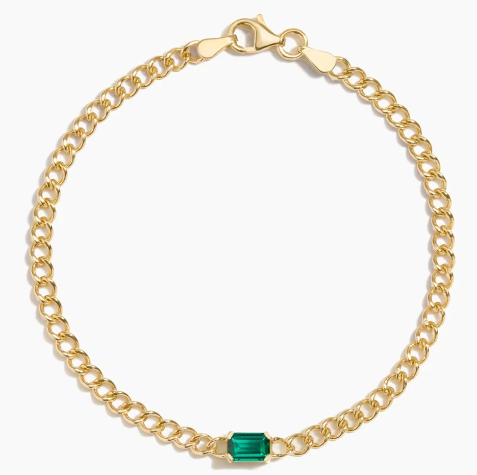 10K Gold 6 X 4 Mm E… - image