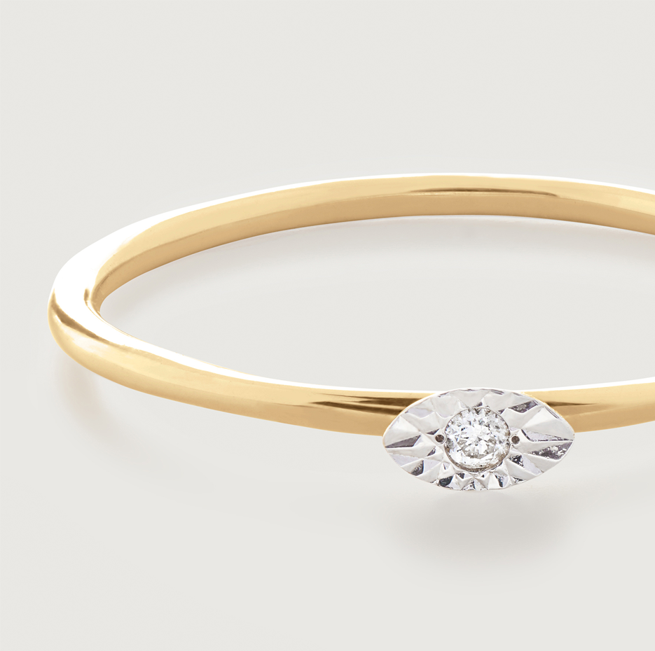 10K Gold 0.5 to 3 CT Marquise Cut Diamond Engagement Ring D Color VVS-VS Clarity IGI Certified-3