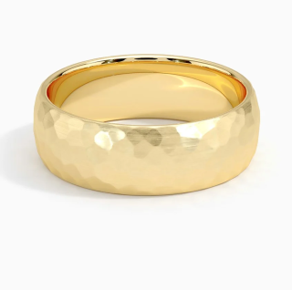 10K Gold 7mm Wedding Band-1