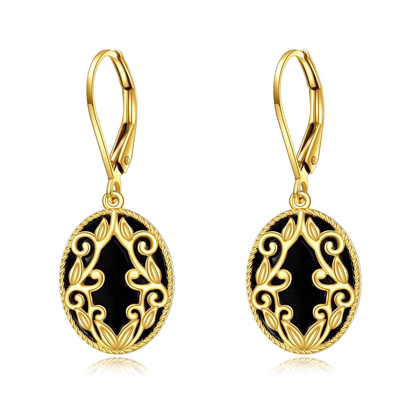 10K Gold Agate Ouij… - image
