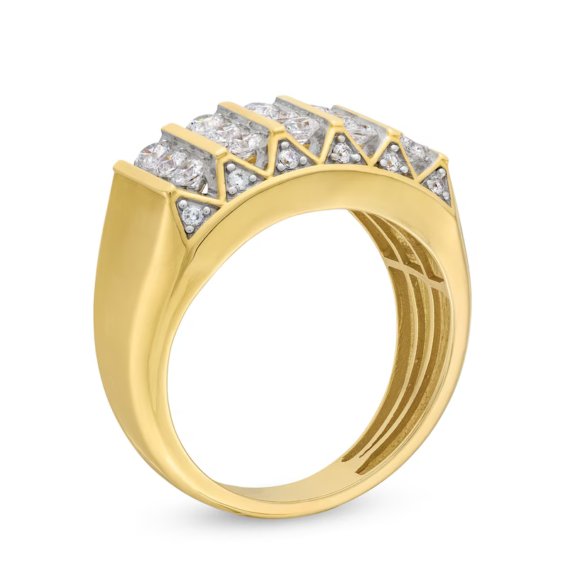 10-karätiger Roségold-Ehering mit 1 Karat (Gesamtgewicht) Labor-Diamant, individuell gefertigt, Farbe D, Reinheit VVS1, 3EX, IGI-zertifiziert-3