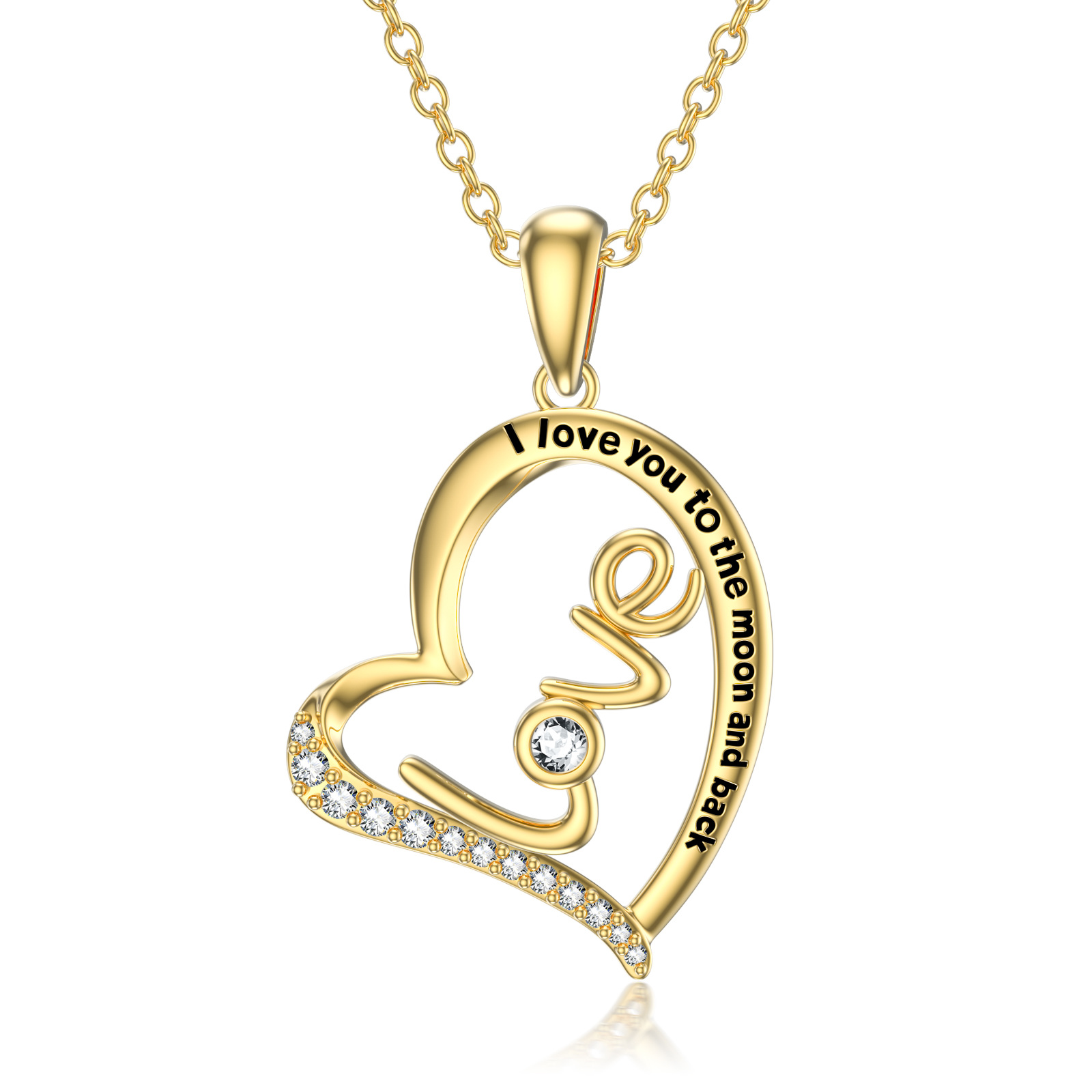 10K Gold Circular S… - image