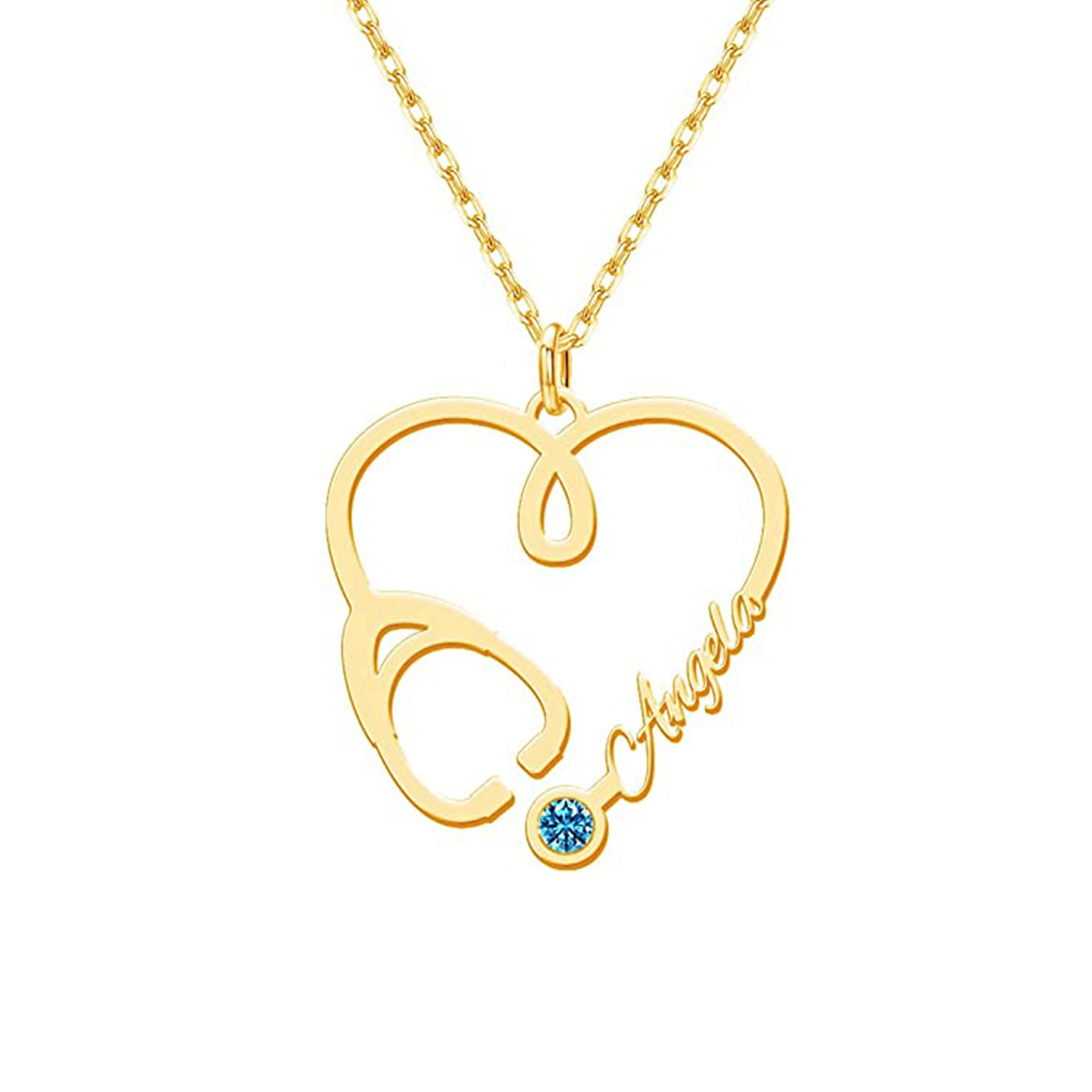 10K Gold Circular S… - image