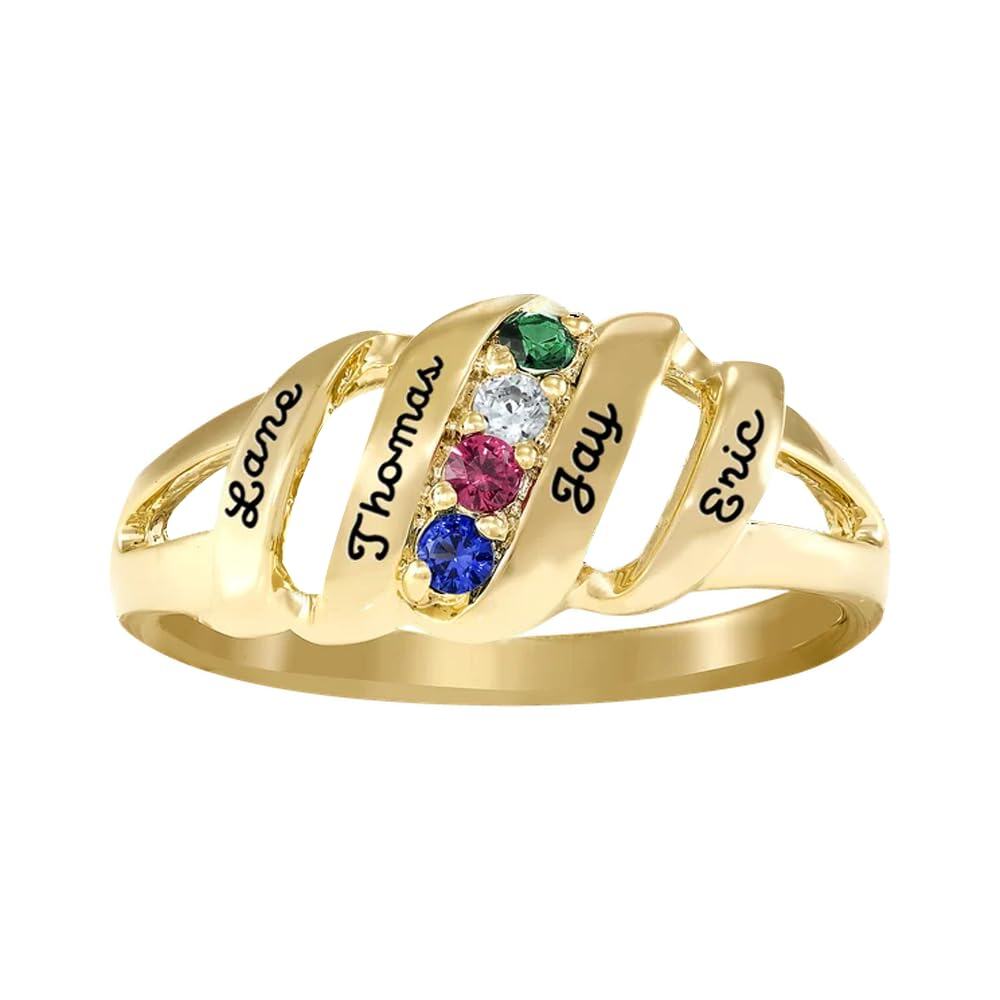 10K Gold Round Cubi… - image
