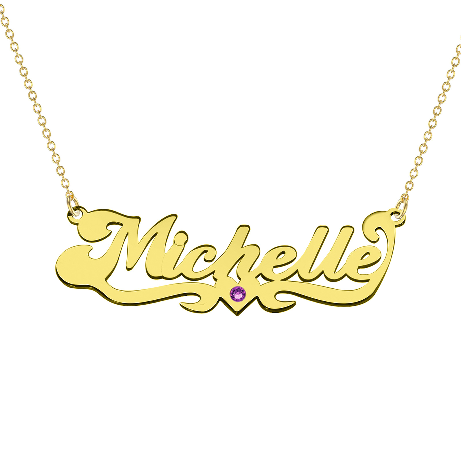 10K Gold Circular S… - image