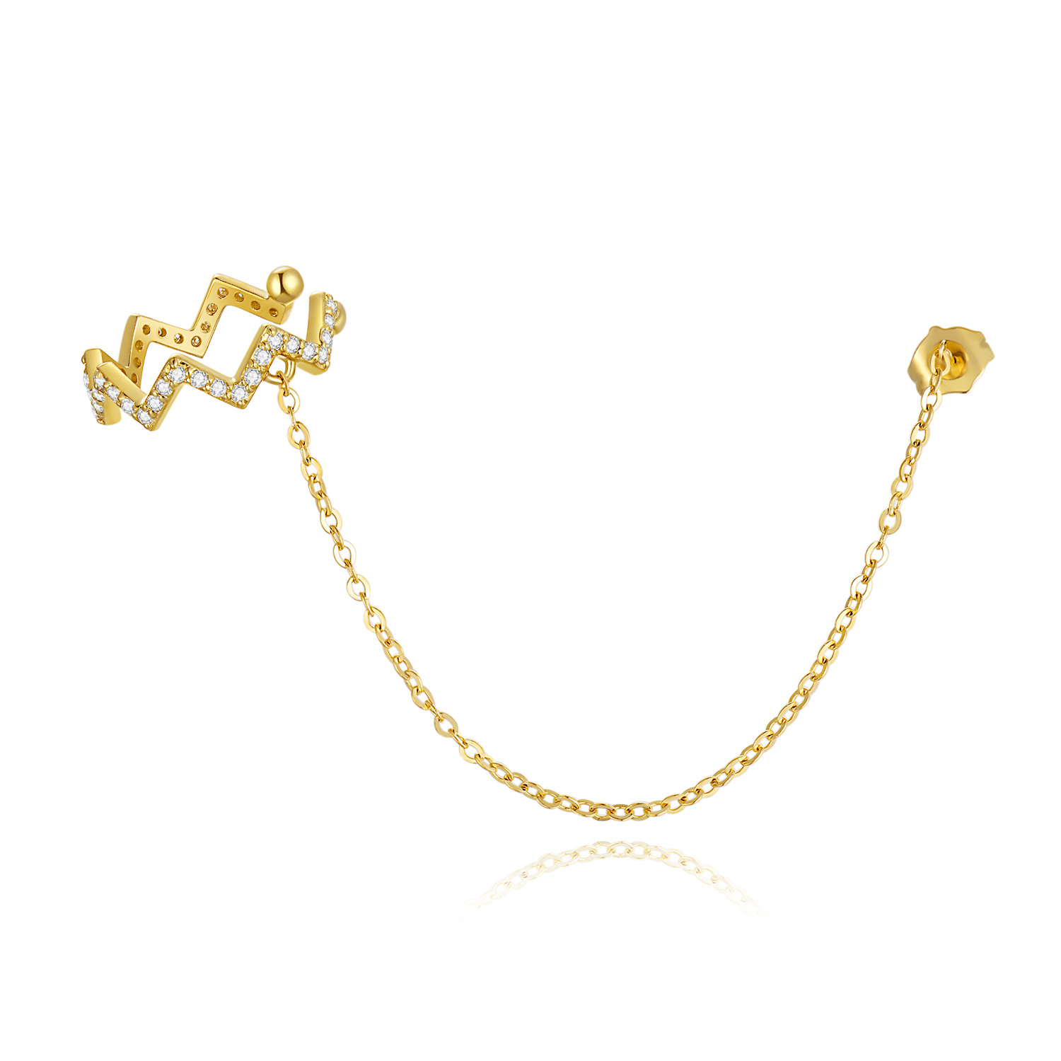 10K Gold Cubic Zirc… - image