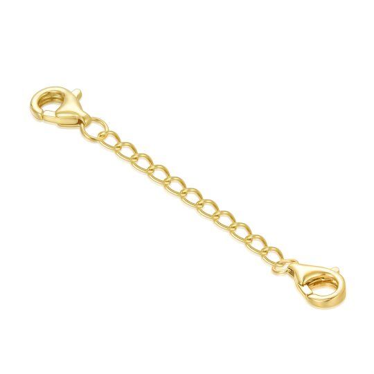 10K Gold Curb Link Chain Necklace