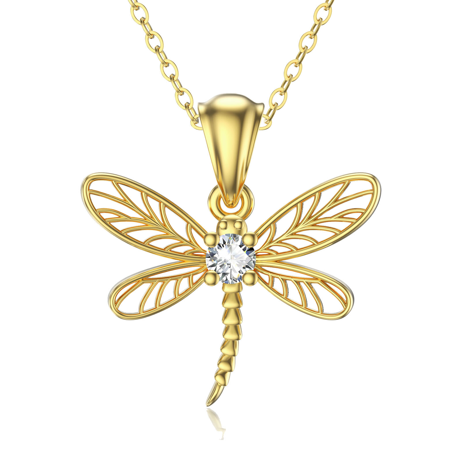 10K Gold Cubic Zirc… - image