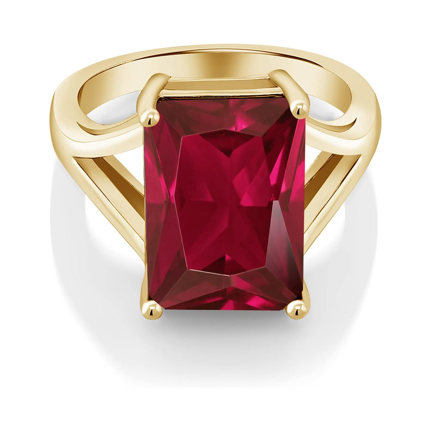 10K Gold Emerald Cu… - image