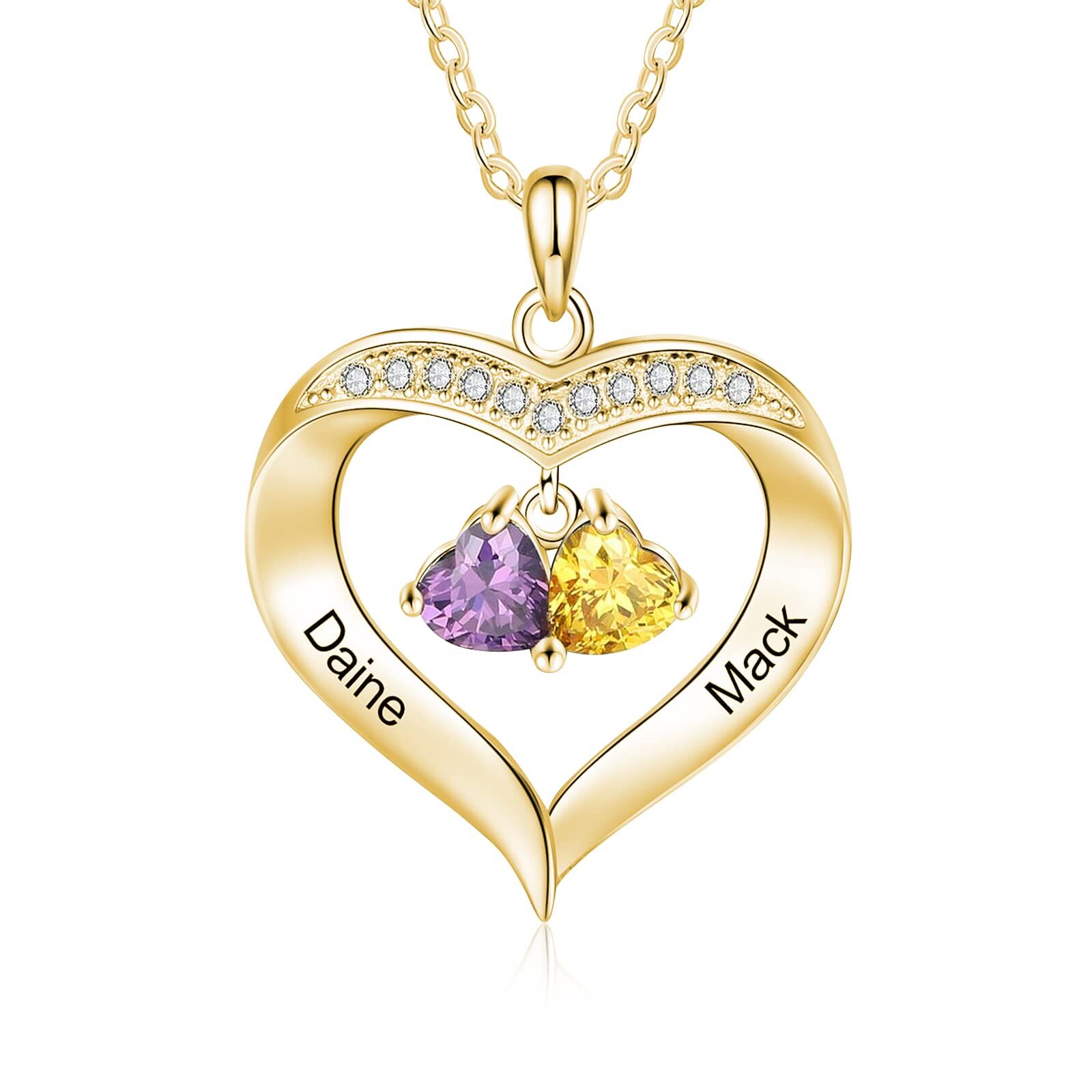 10K Gold Heart Cubi… - image
