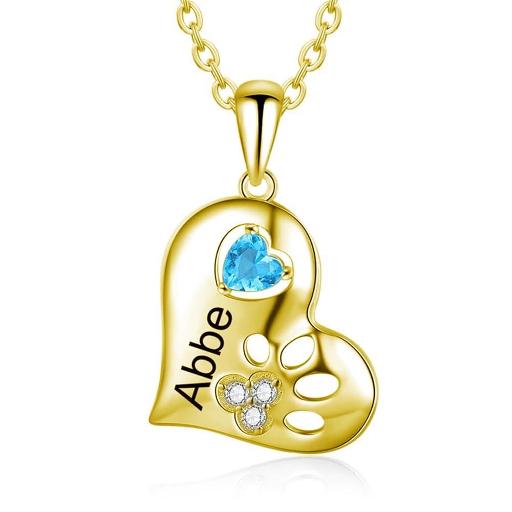 10K Gold Heart Birt… - image