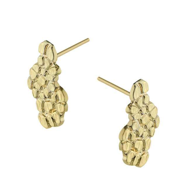 Boucles d'oreilles en or 10K-2