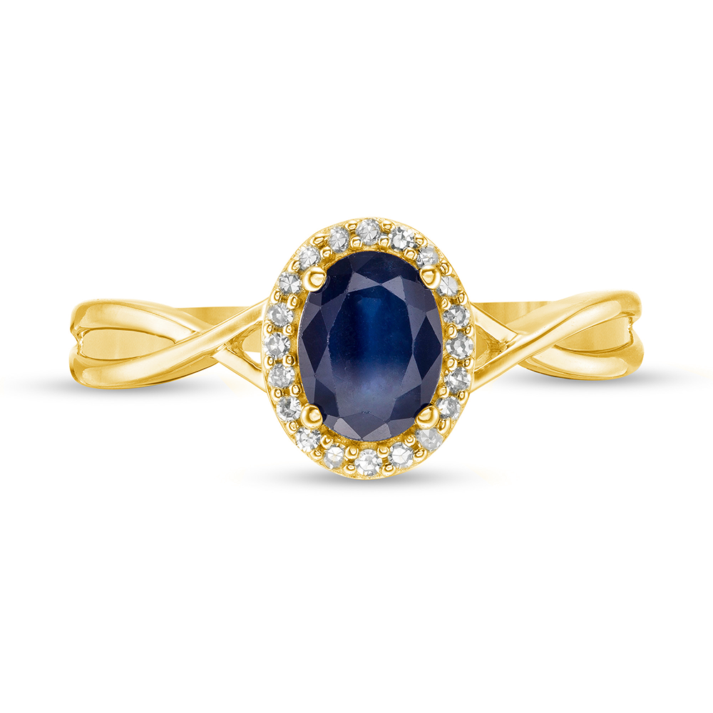 10K Gold Oval Shape… - image
