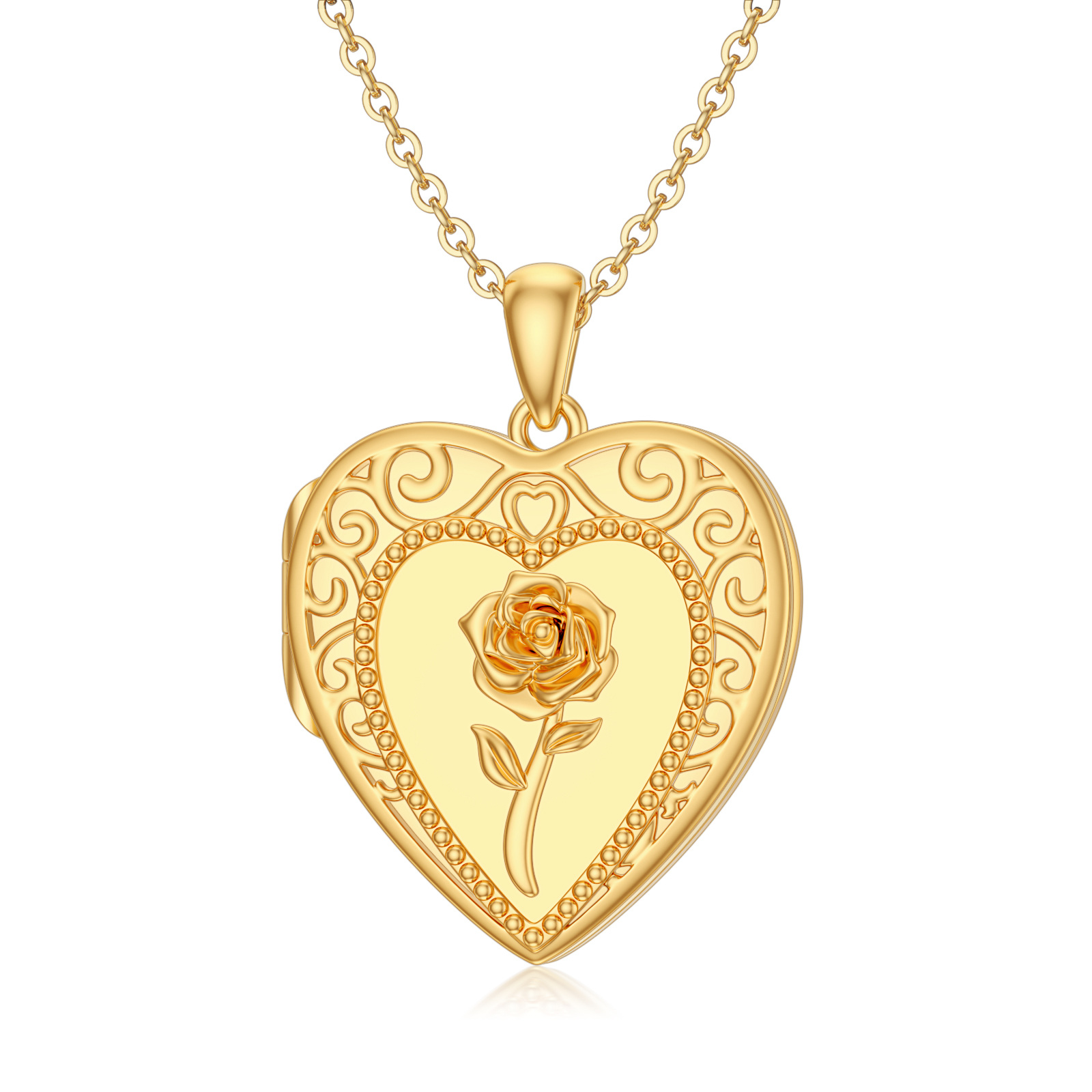 10K Gold Rose Perso… - image