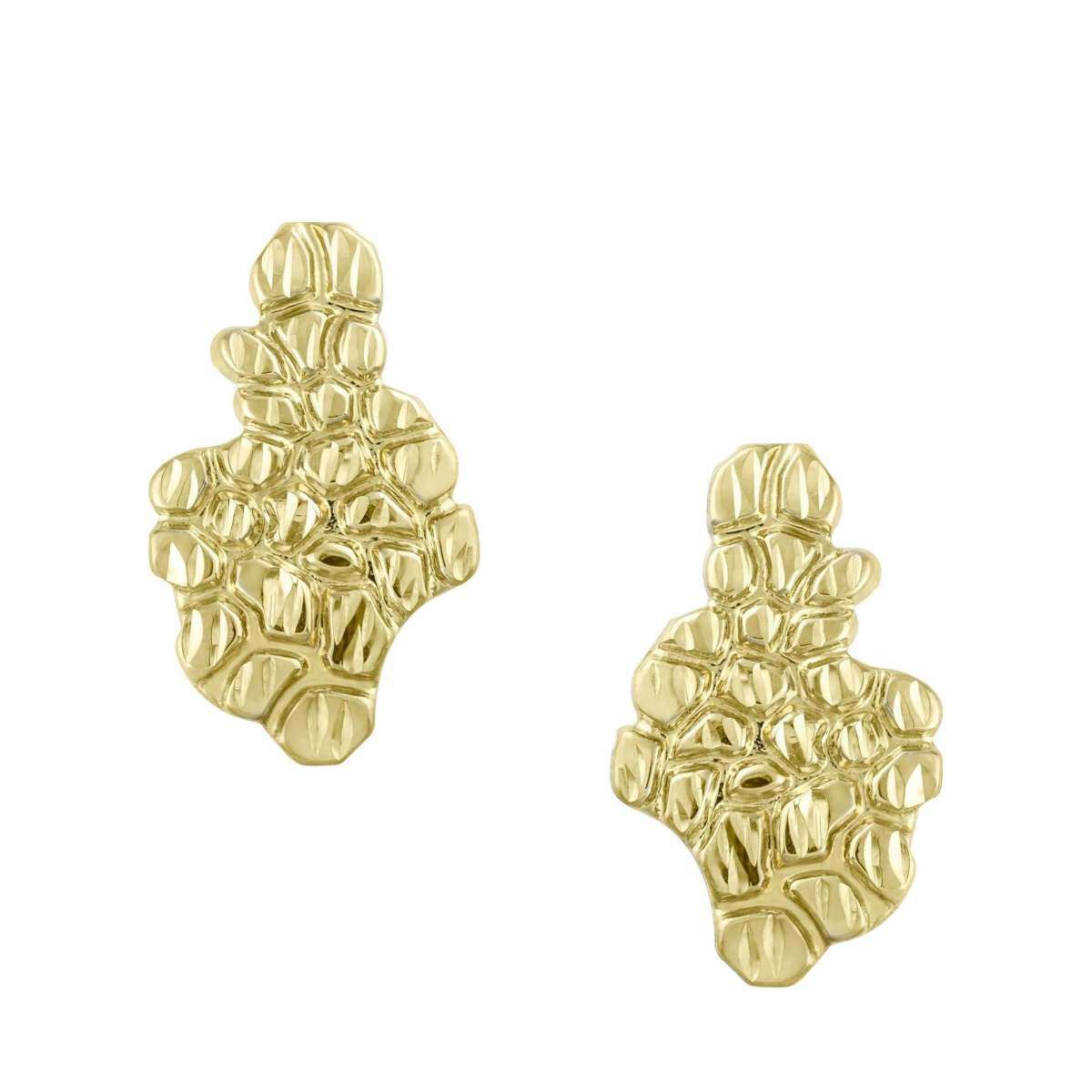 Boucles d'oreilles en or 10K-1