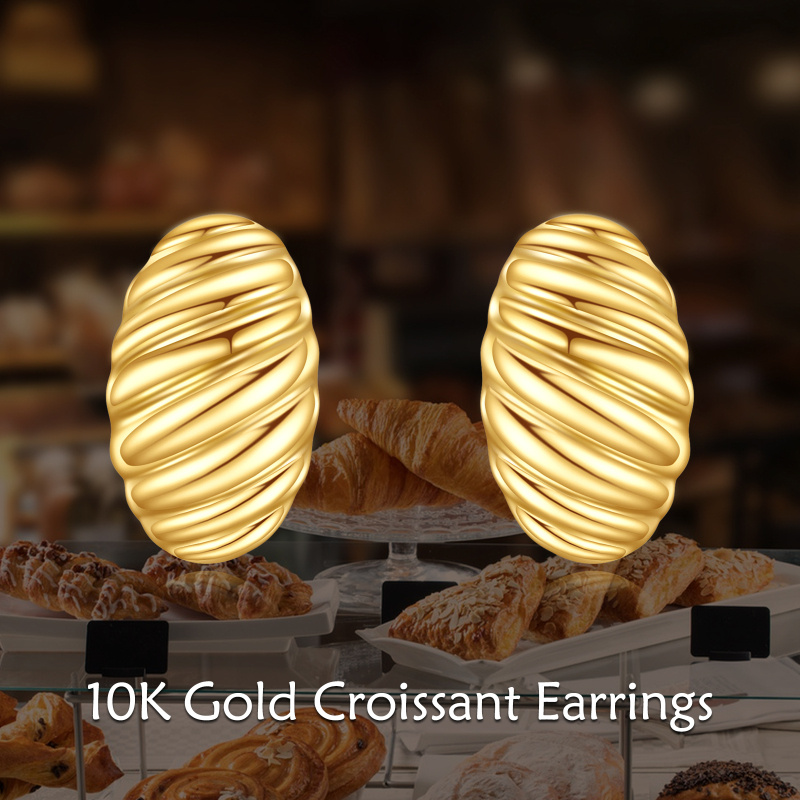 Ohrstecker aus 18-karätigem Gold-6