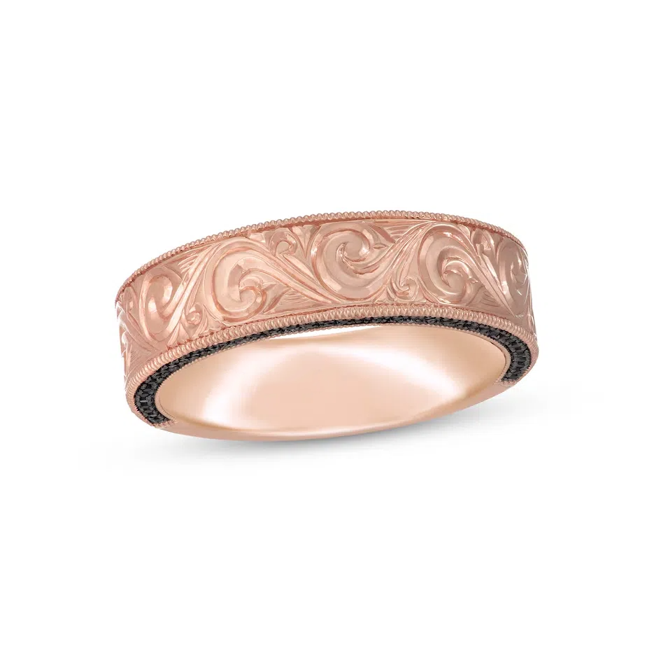 10K Rose Gold 0.35 … - image