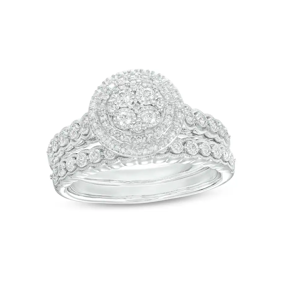 10K White Gold 0.25… - image