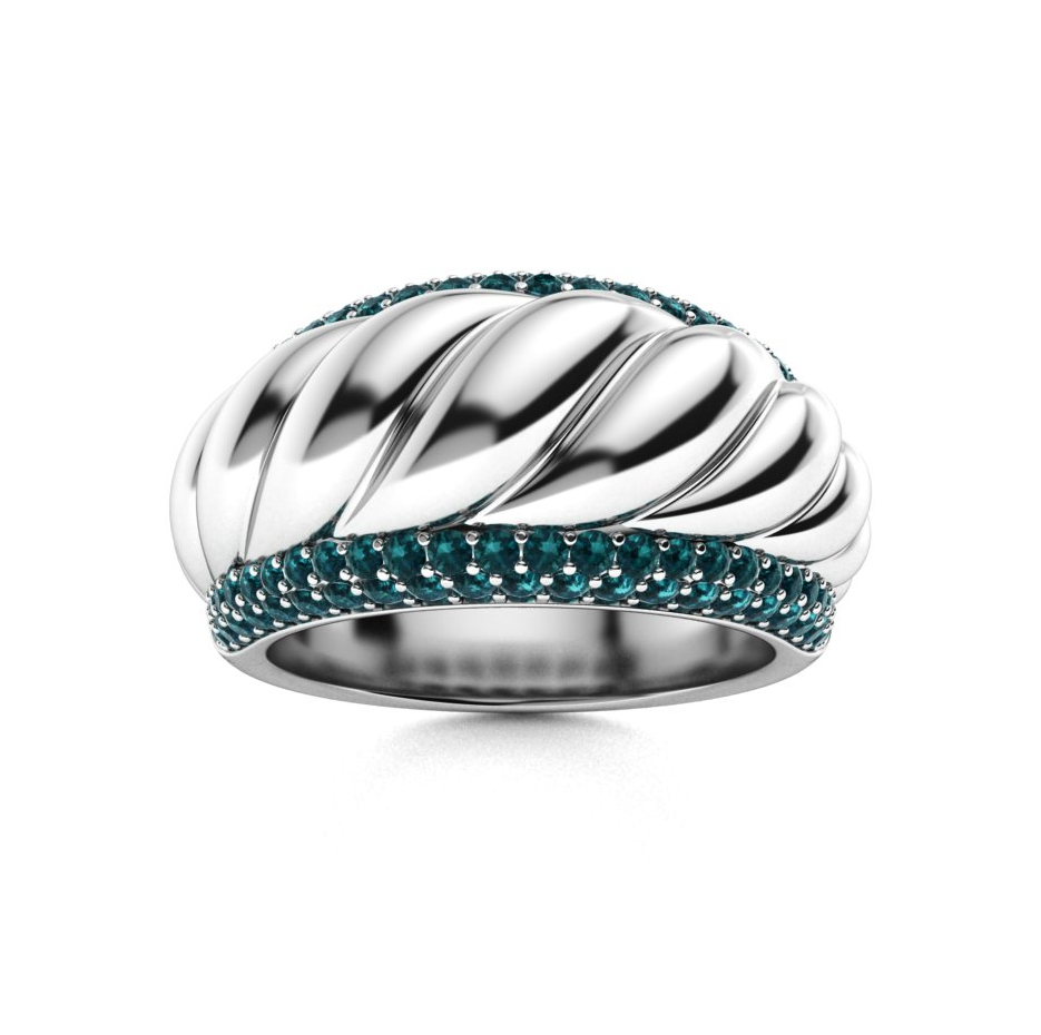 10K White Gold 0.89… - image