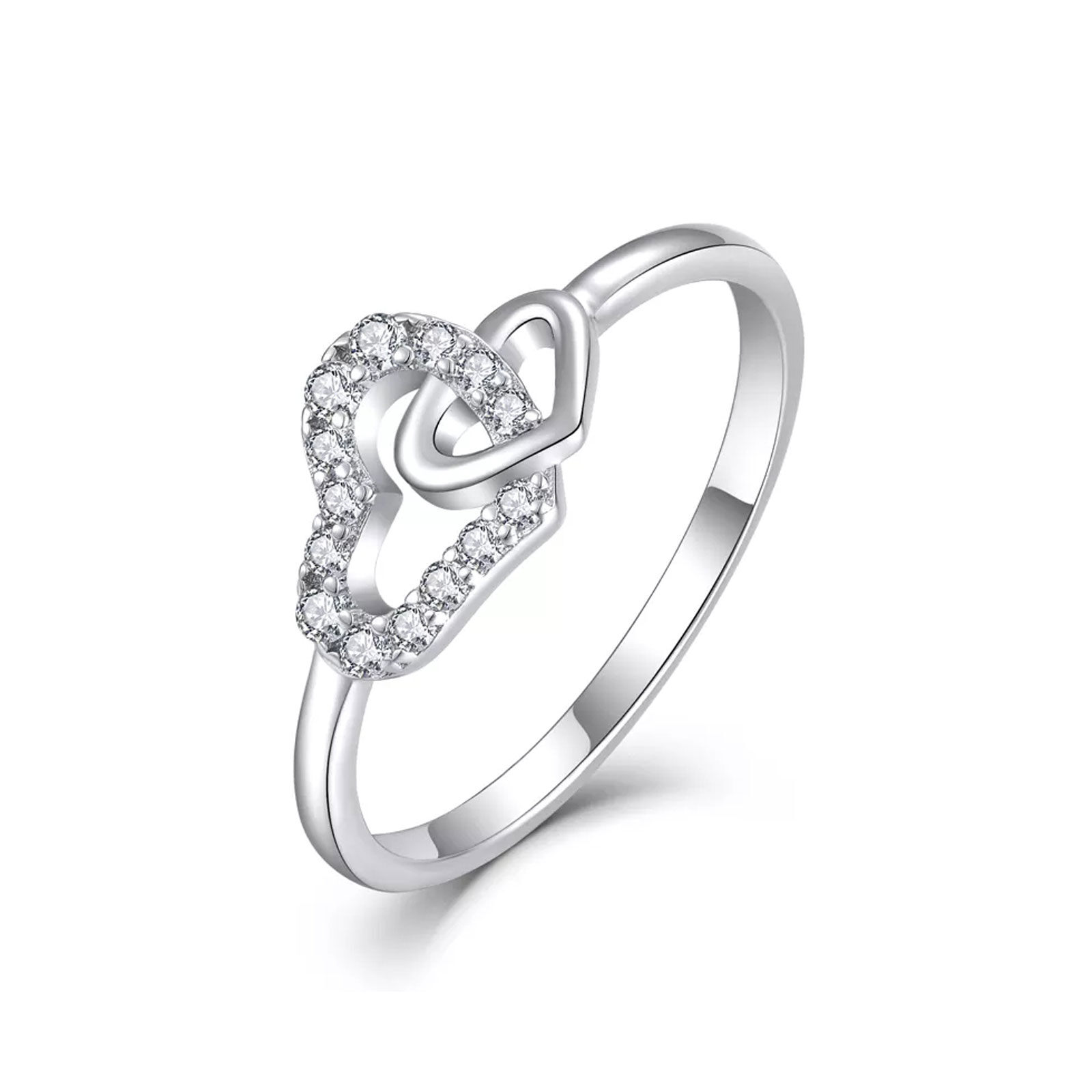 10K White Gold Circ… - image