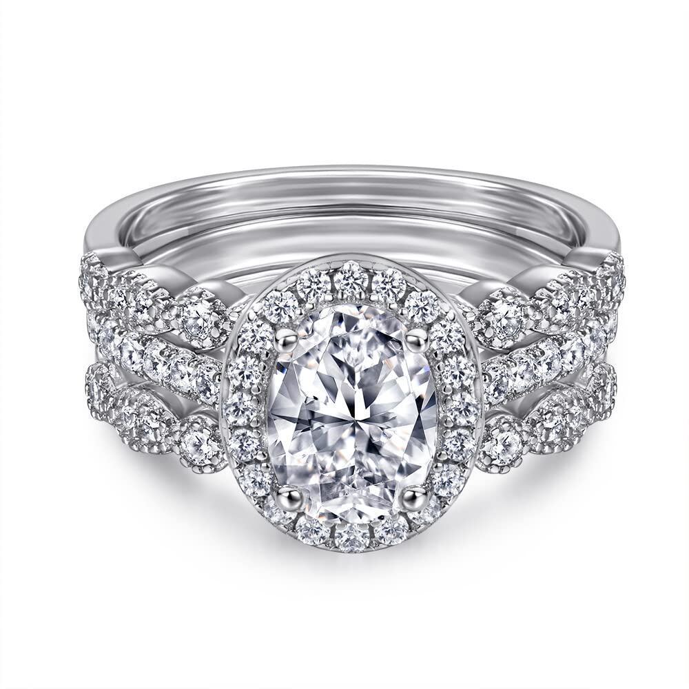 10K White Gold 1 Ct… - image