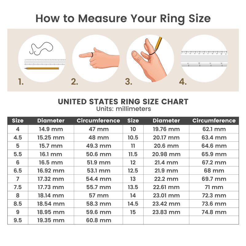 10K White Gold Princess Cut Shaped Moissanite Personalized Engraving & Engagement Ring for Men-6