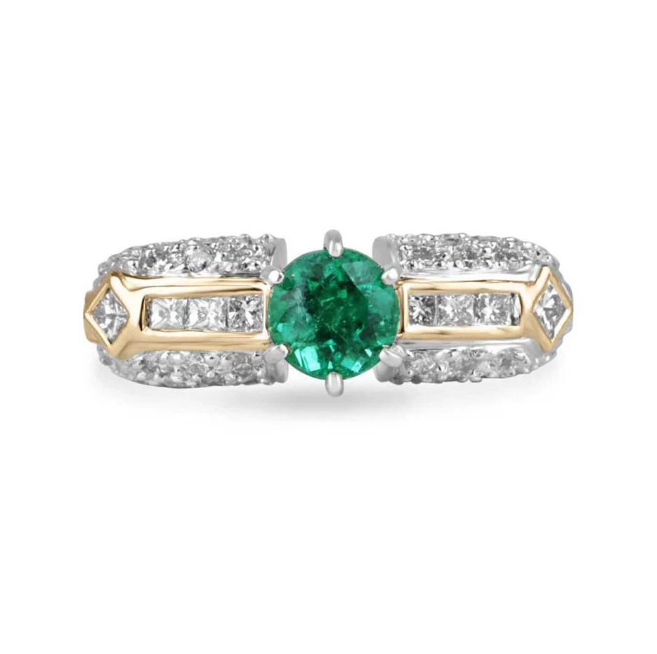 10K White Gold & Ye… - image