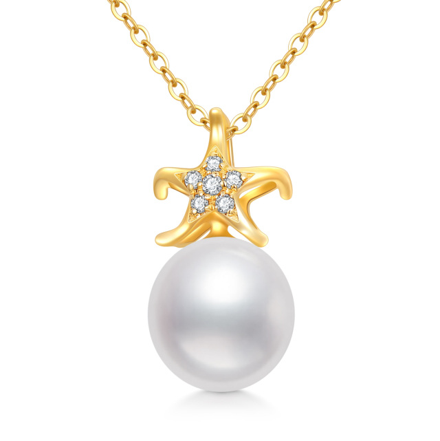 Oro 14K 16 ''1'' 1 ''Extender Inches Pearl Strand Collana