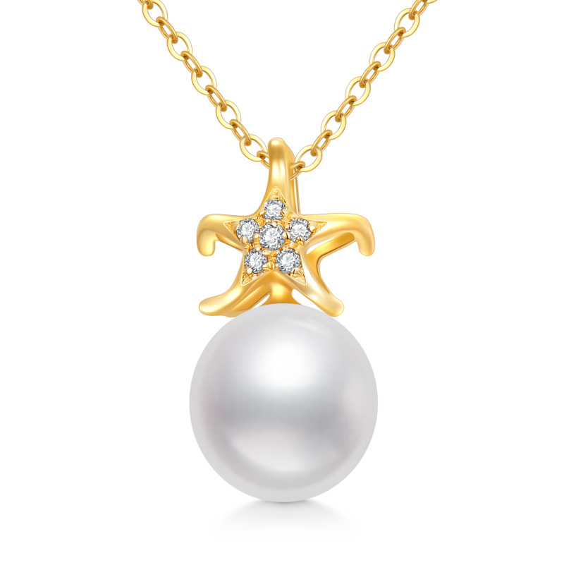 Collier en or 14K 16 ''1'' 1 ''Extender Inches Pearl Strand