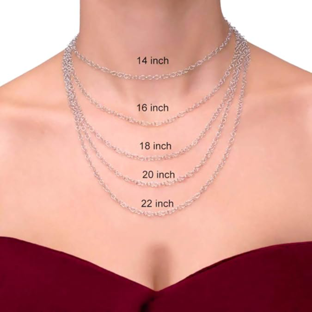 Collier chaîne à billes en or 14 carats de 1,2 mm-5