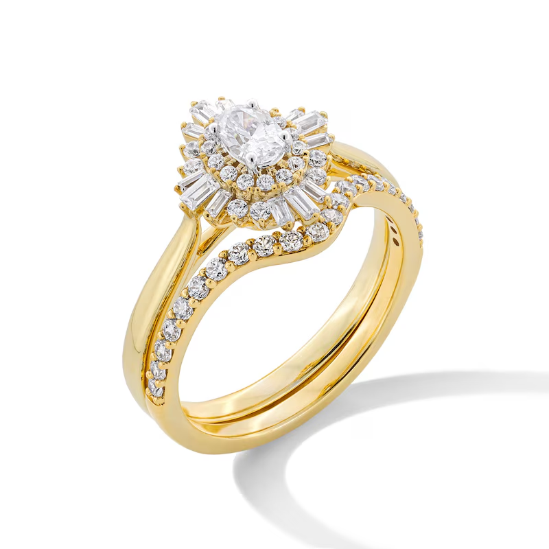 14K Gold 0.75 to 3.25 Oval Shaped Lab Created Diamond Engagement Ring D Color VVS1-VS1 Clarity 3EX IGI Certified-3