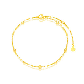 10K Gold Bead Metal Beads Bracelet-14