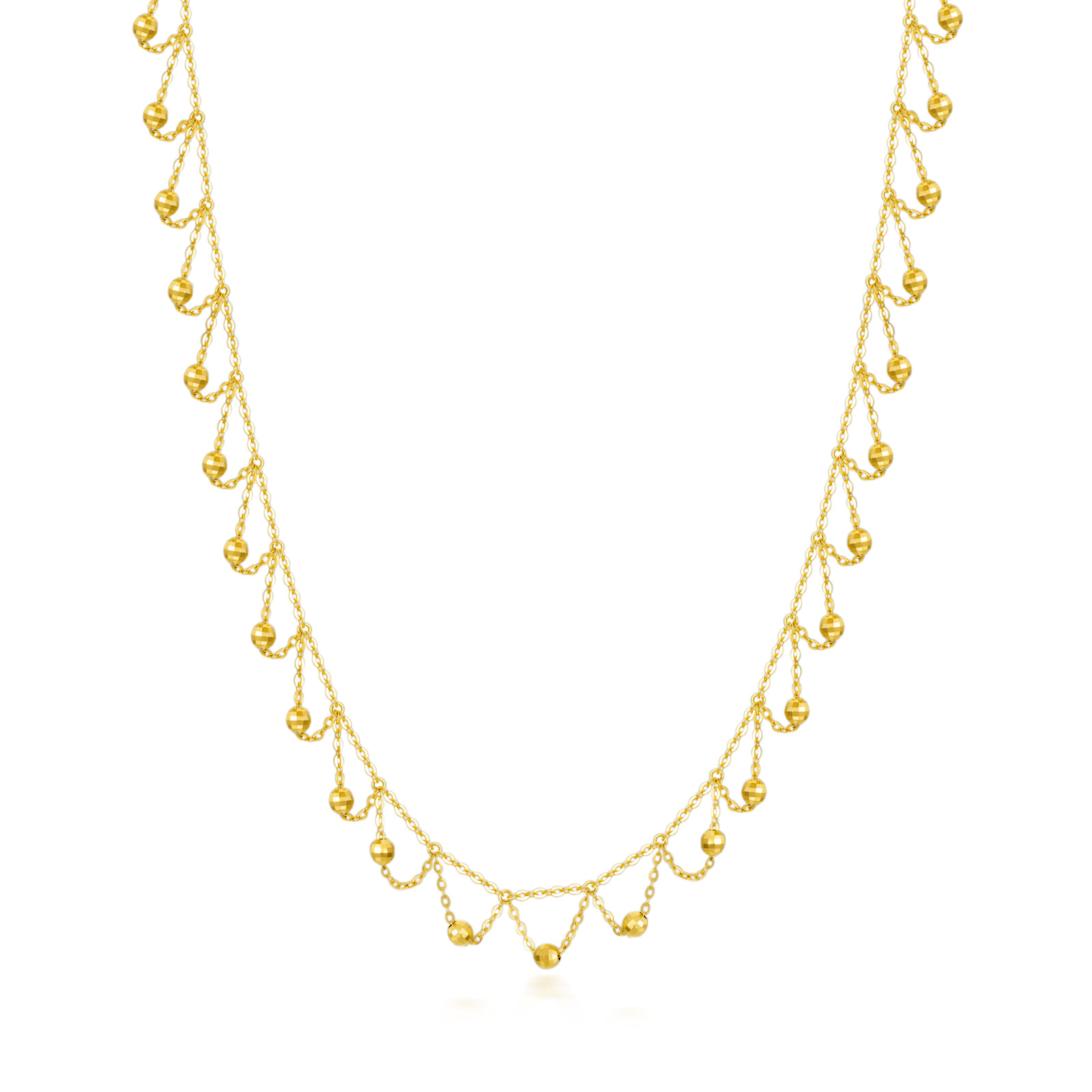 14K Gold Bead Bead … - image