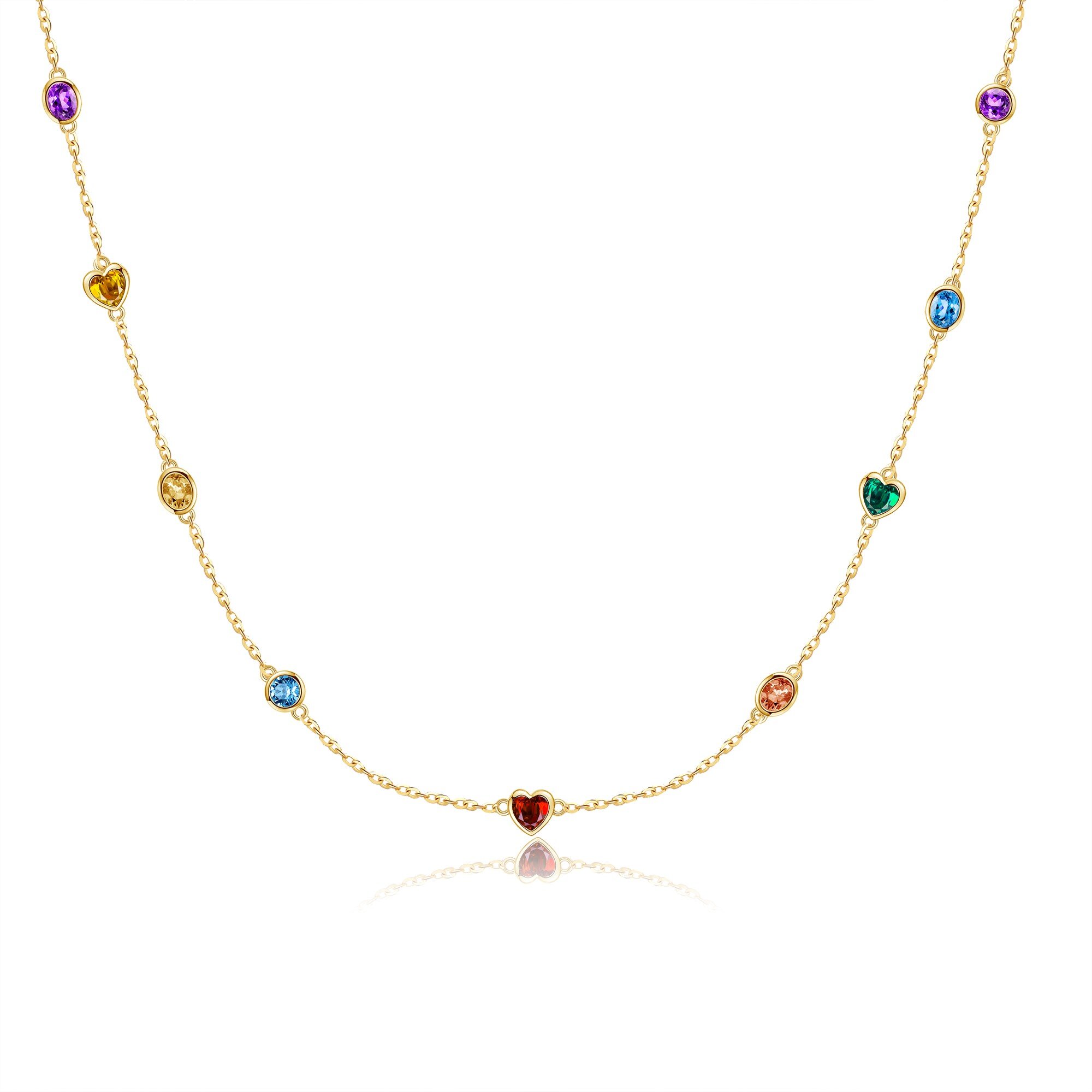 14K Gold Cubic Zirc… - image