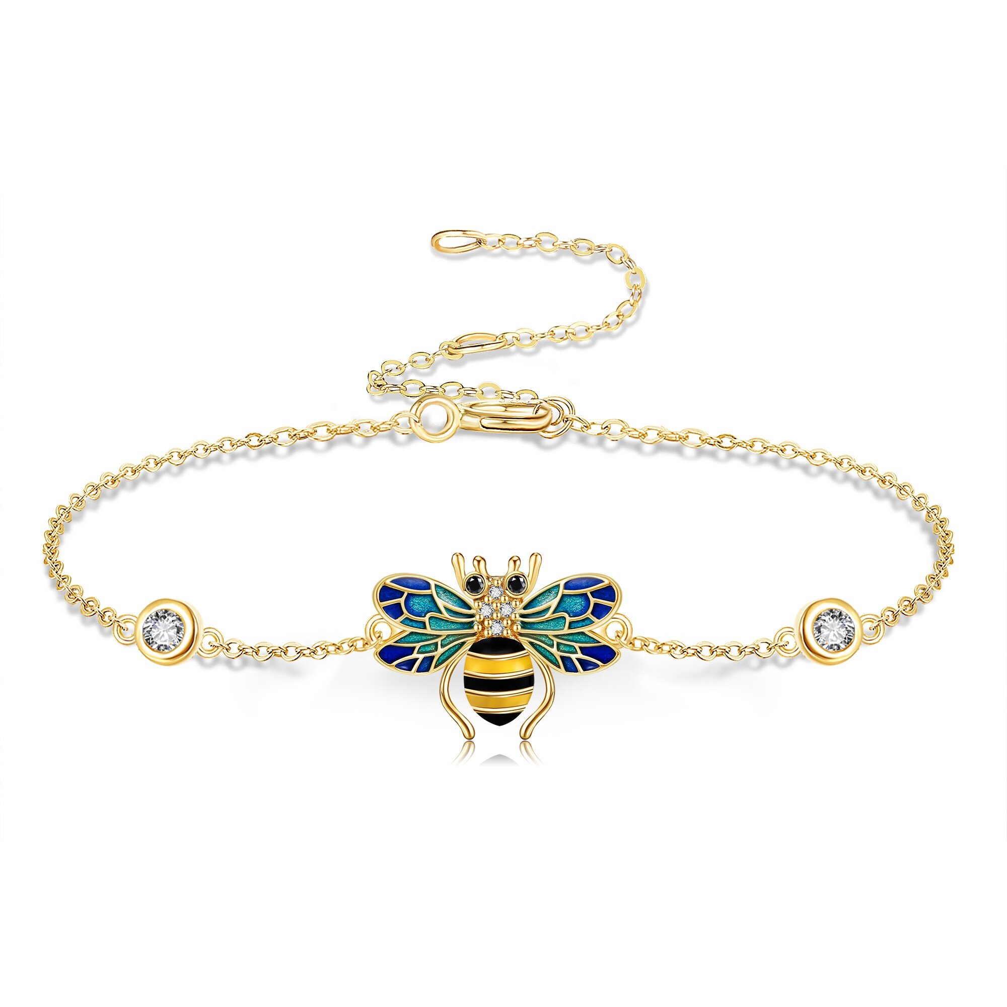 14K Gold Cubic Zirc… - image