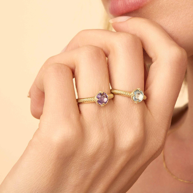 18K-Gold- Geburtsstein-Persönlichkeitsring-2