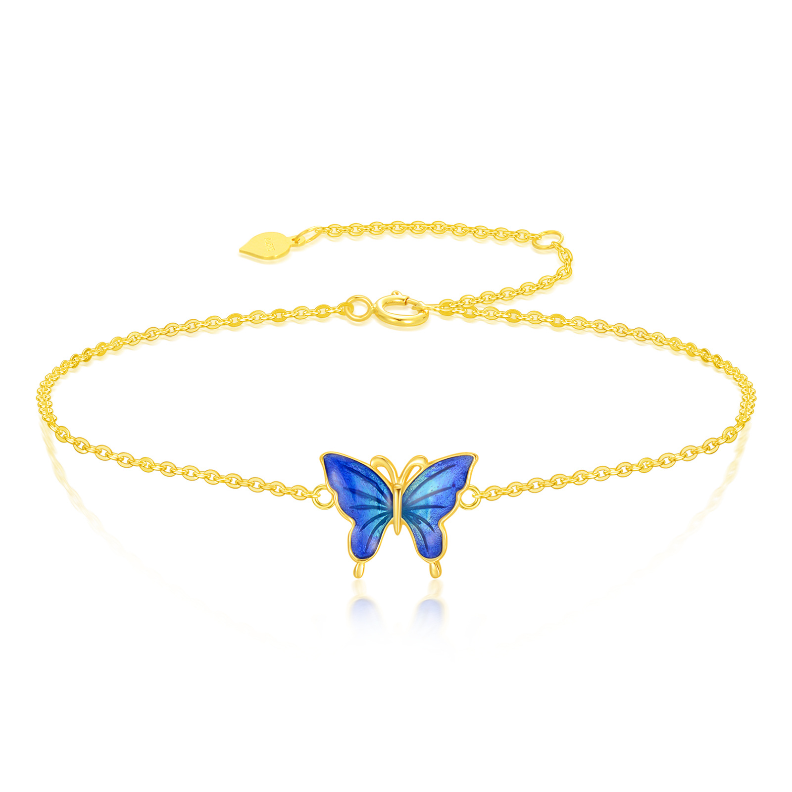 14K Gold Butterfly … - image