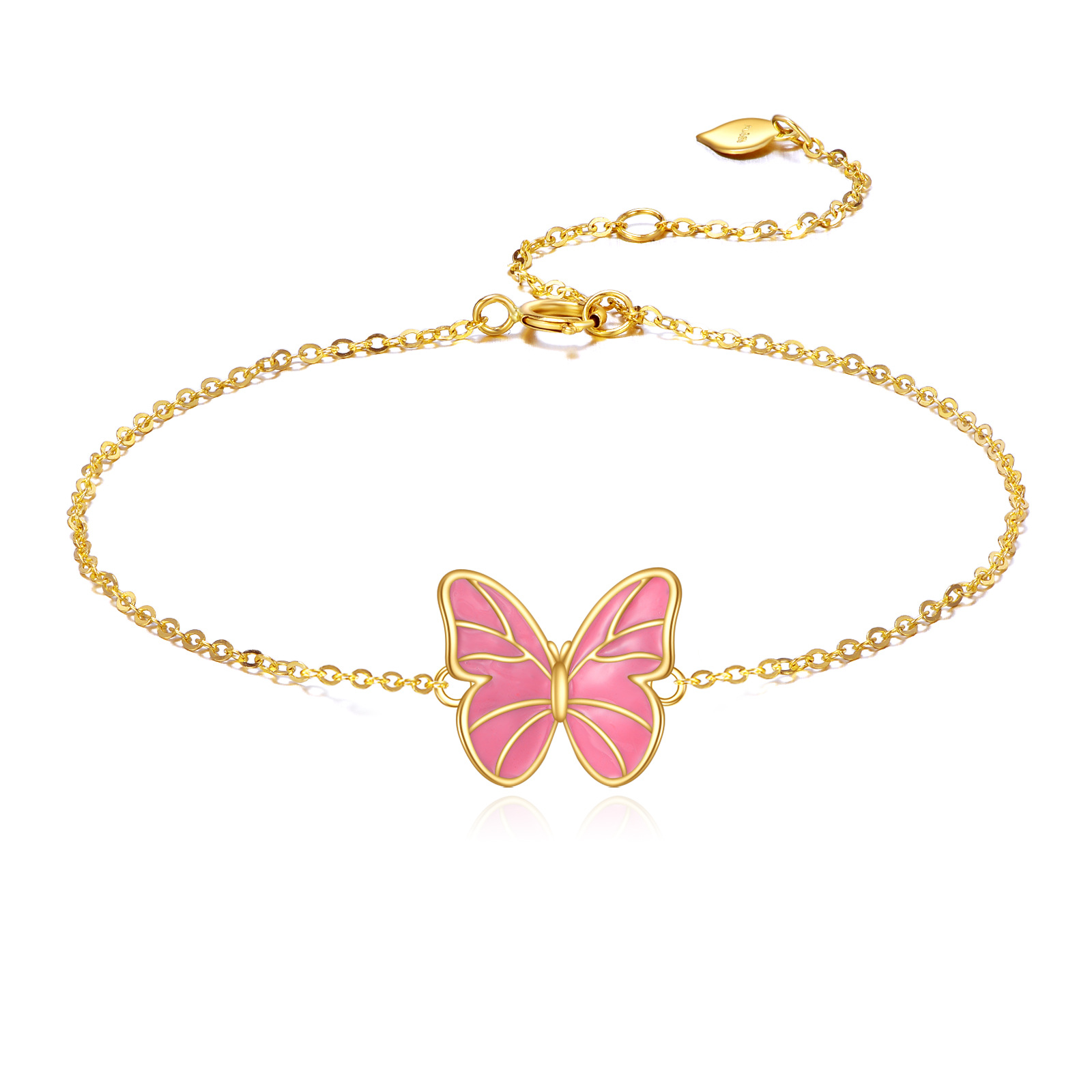 14K Gold Butterfly … - image