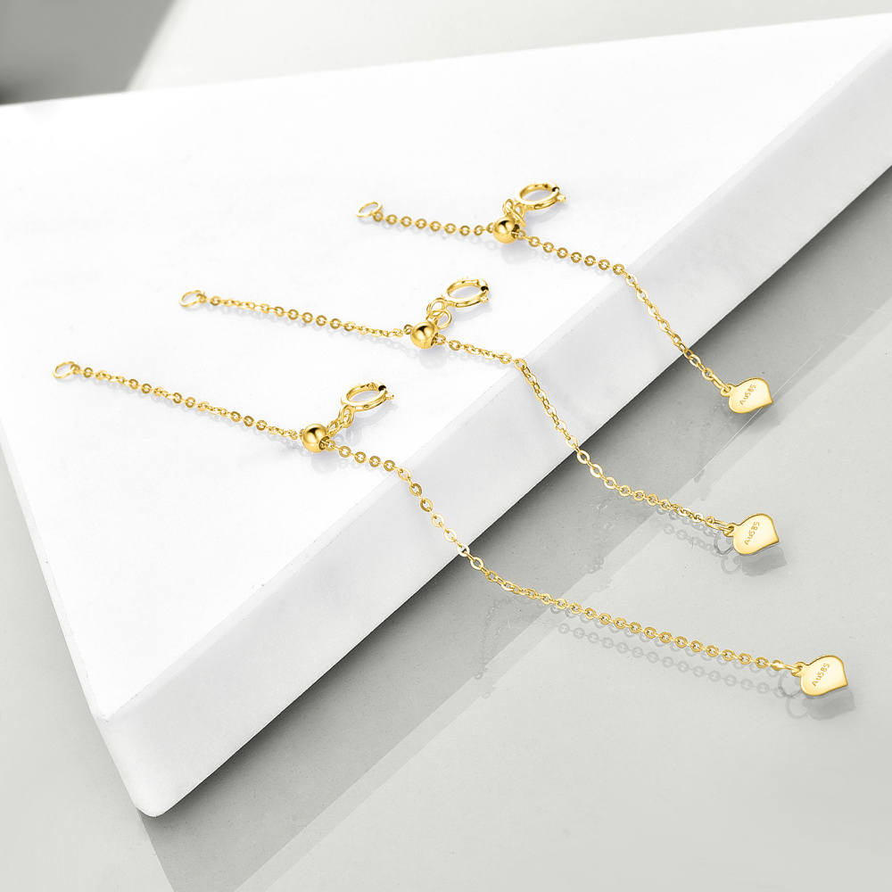 10K Gold Cable Chain Necklace-6