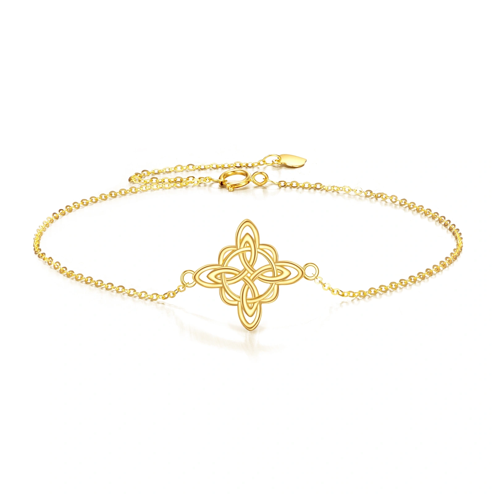 14K Gold Celtic Kno… - image