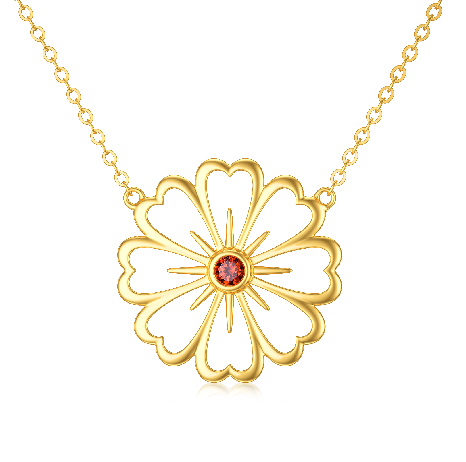 14K Gold Circular S… - image