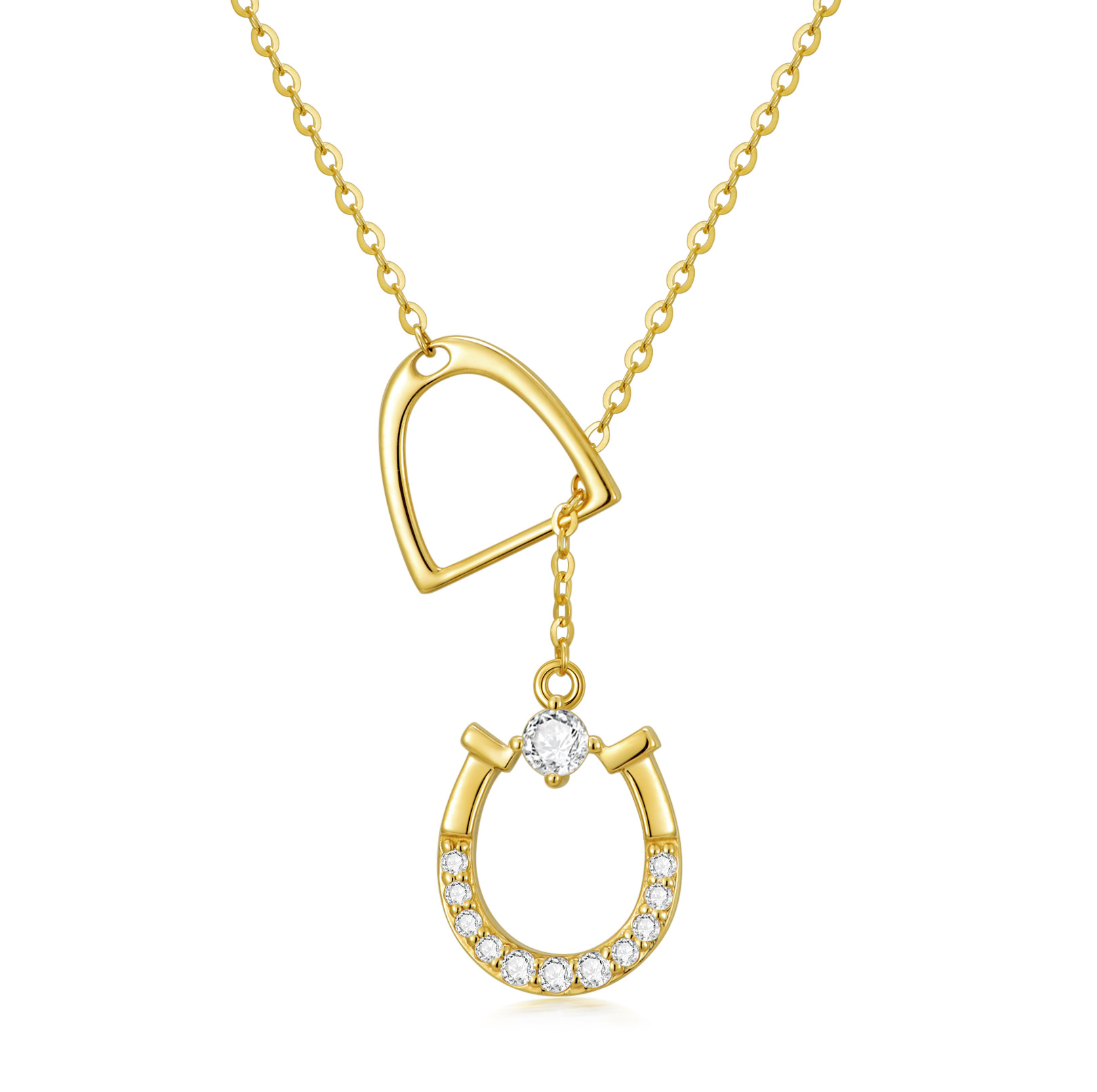 14K Gold Circular S… - image