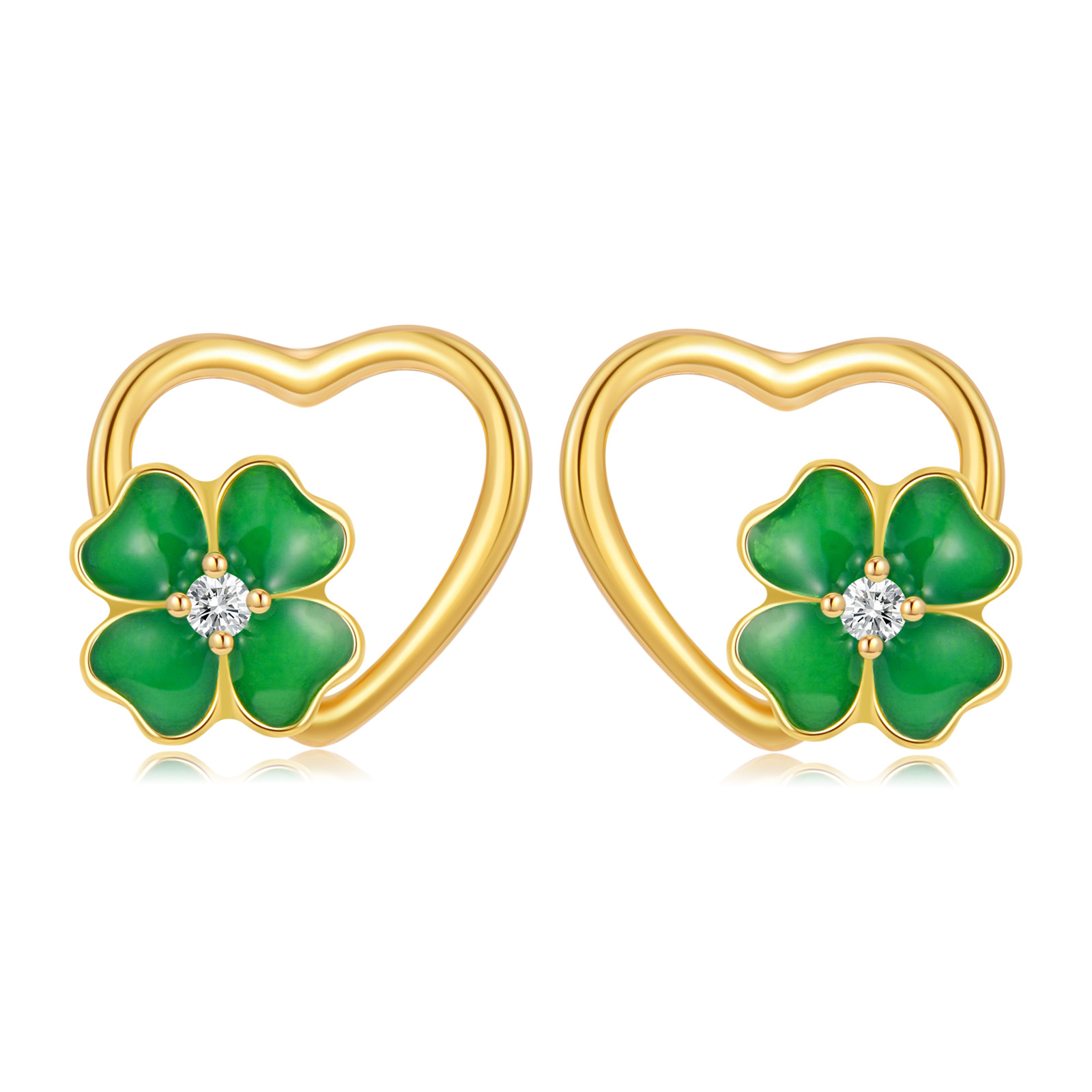 14K Gold Circular S… - image