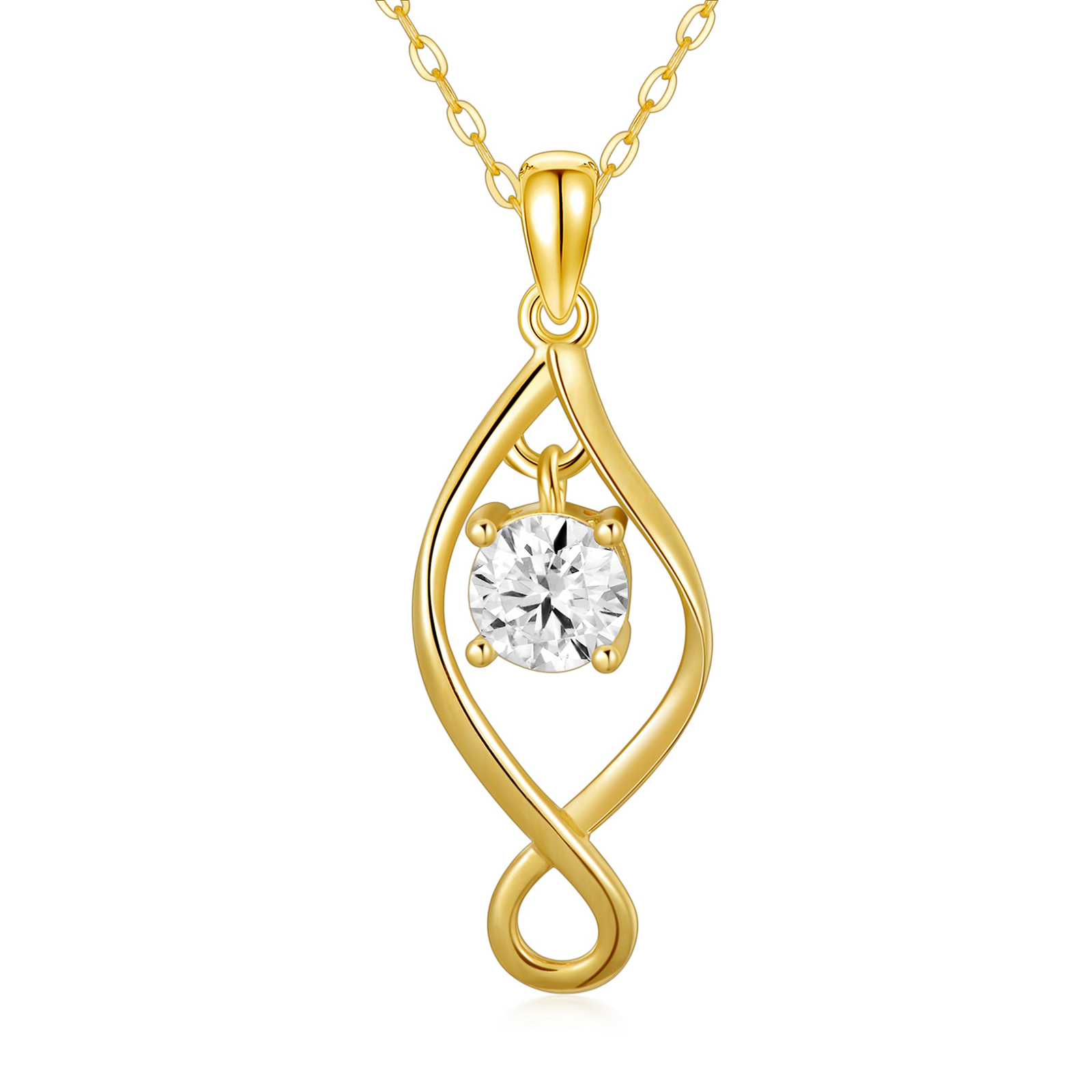 14K Gold Circular S… - image
