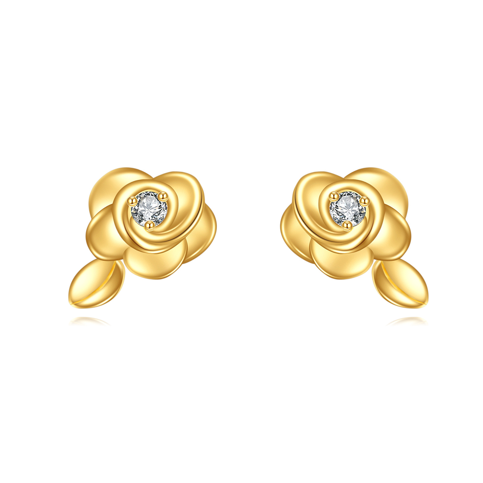 14K Gold Circular S… - image