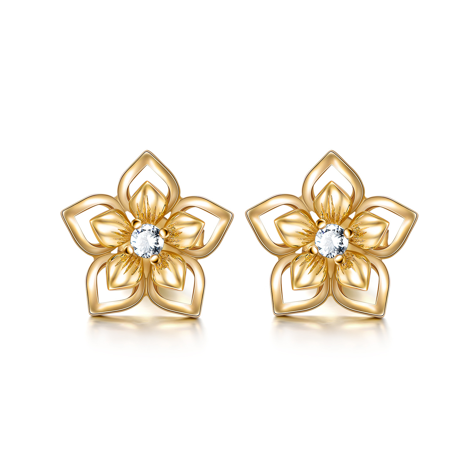 14K Gold Circular S… - image