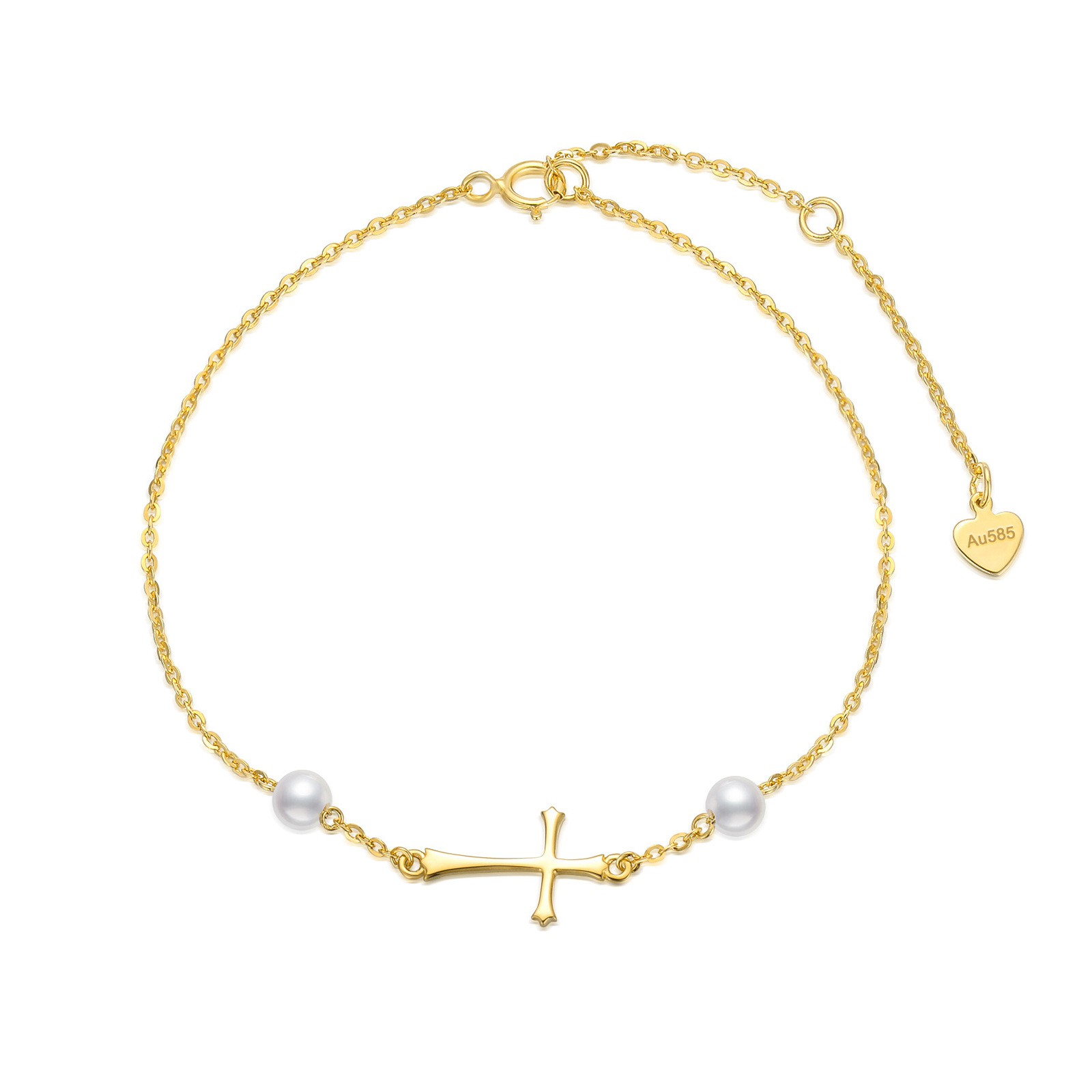 14K Gold Circular S… - image