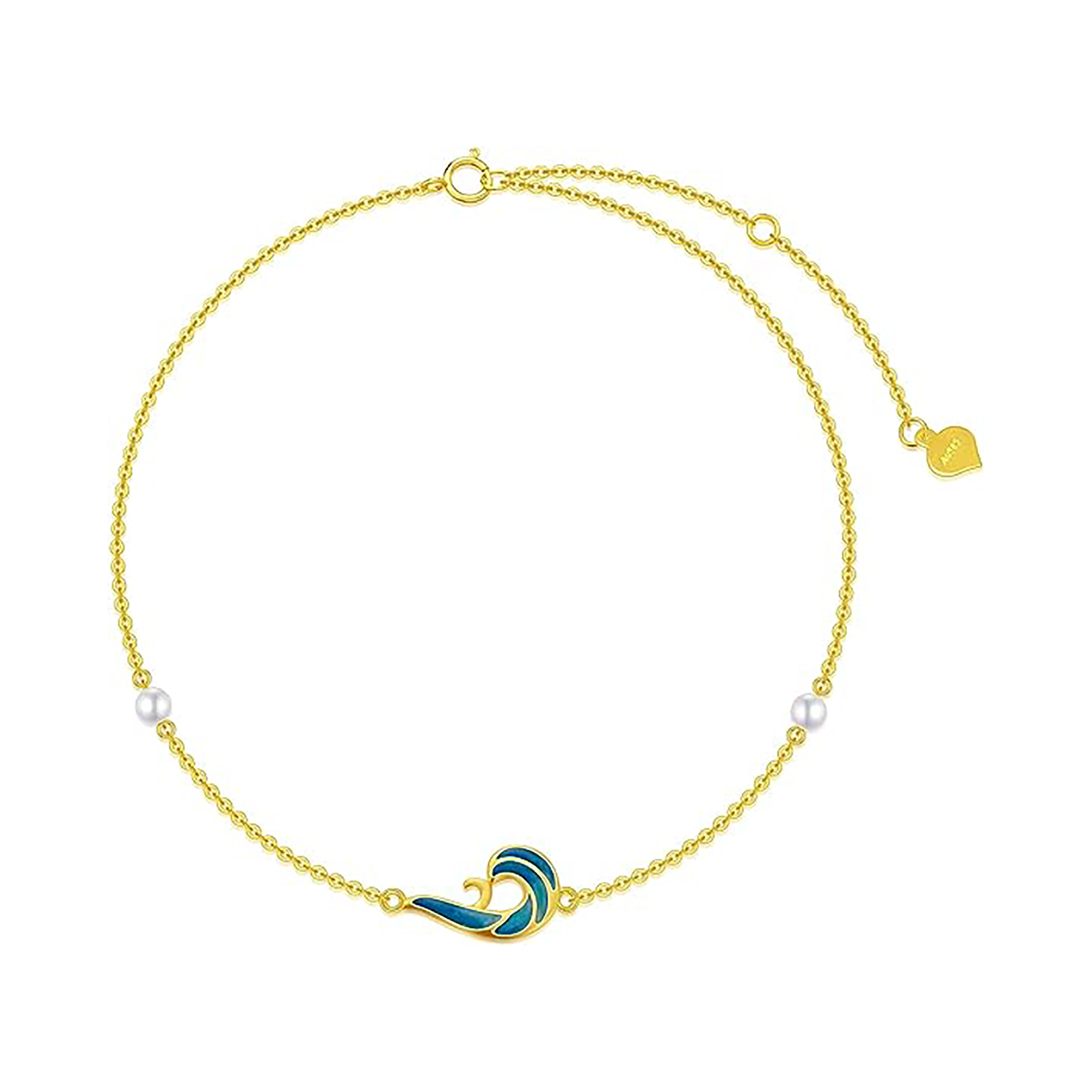 14K Gold Circular S… - image