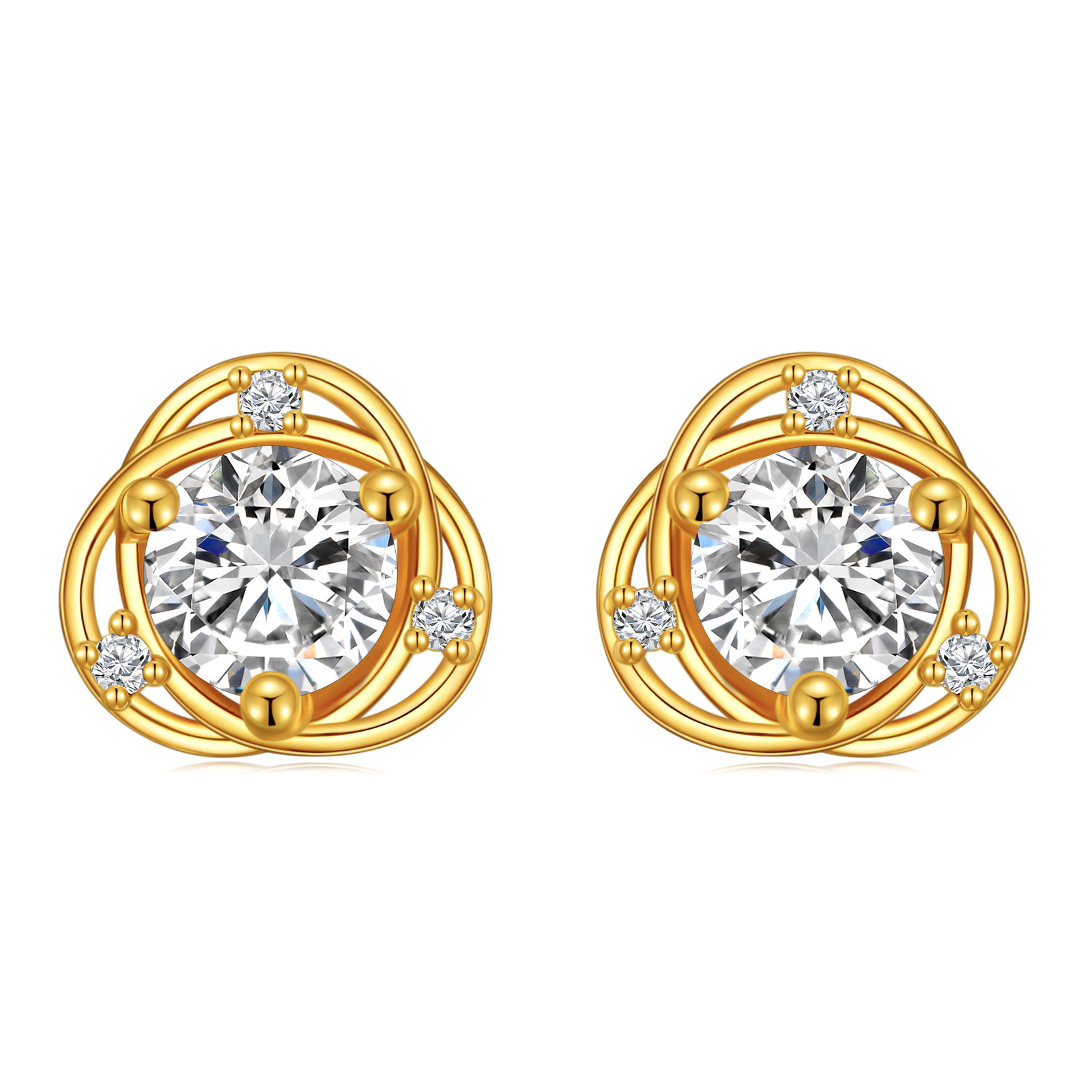 14K Gold Circular S… - image